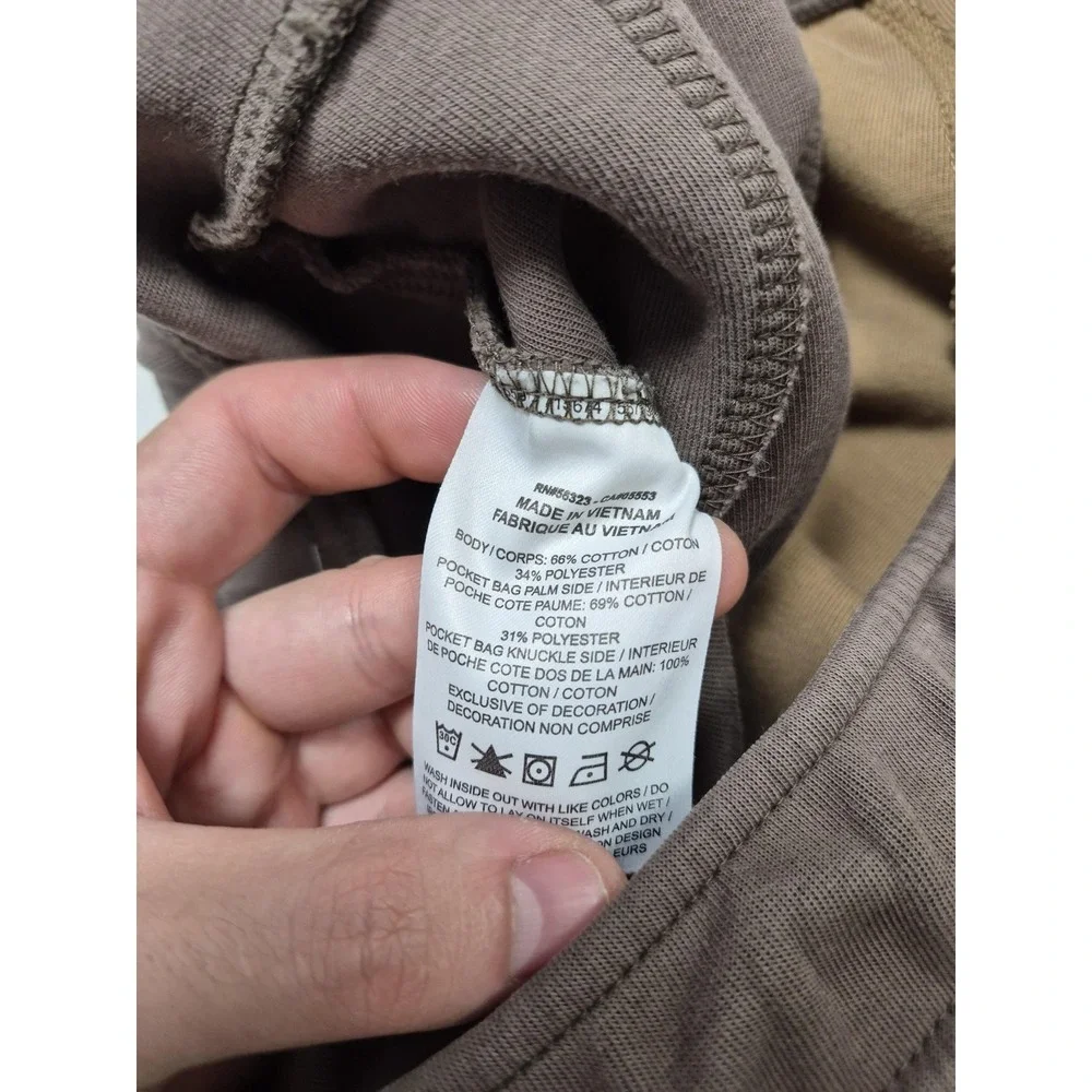 Nike Sweatpants Brown Tech Fleece Joggers Pockets Colorblock CU4495-004 Men's S